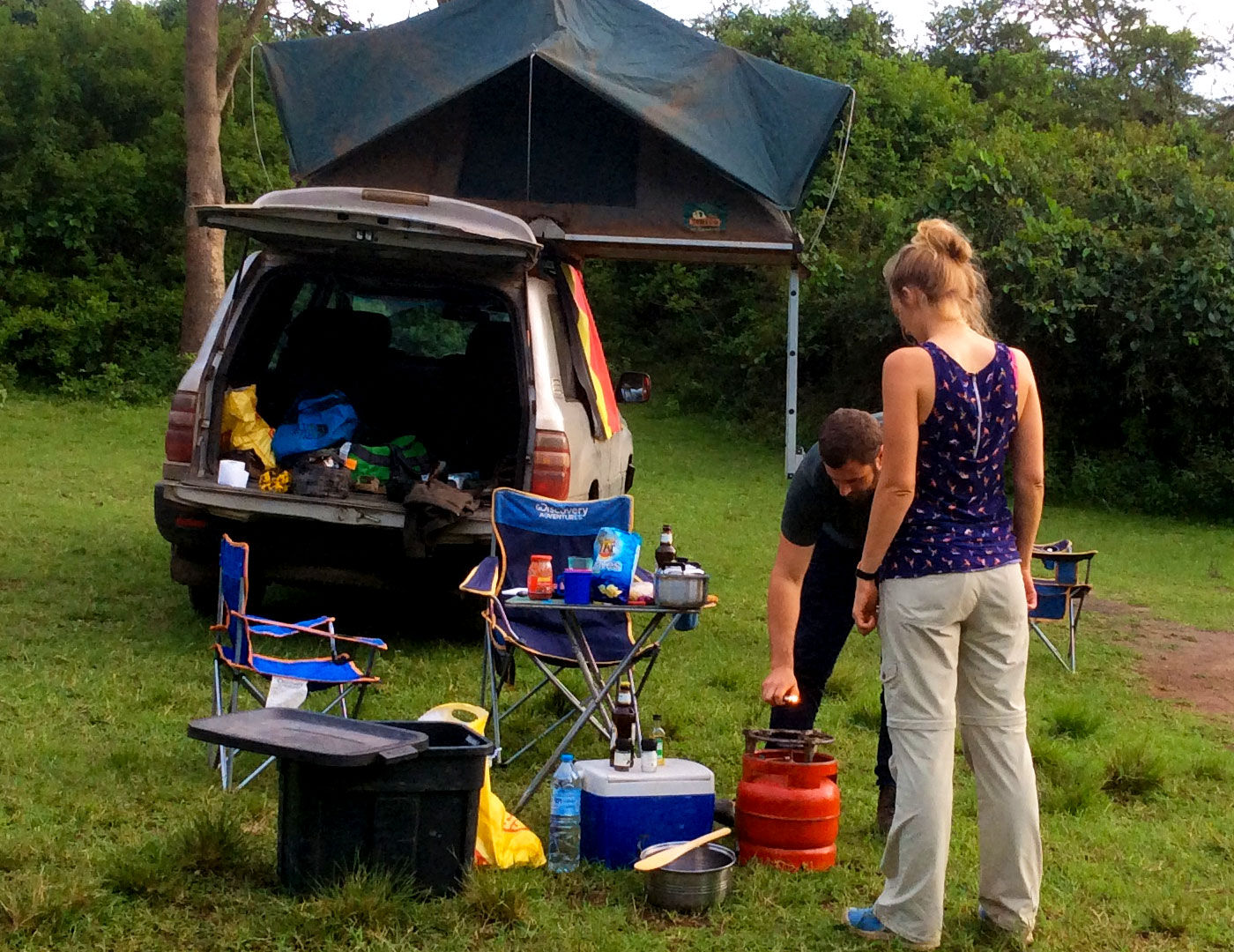 Camping Equipment for Self Drive Rwanda