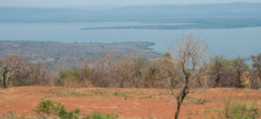 Lake Ihema in Rwanda